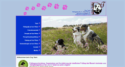 Desktop Screenshot of dog-team.at