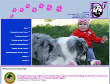 Tablet Screenshot of dog-team.at